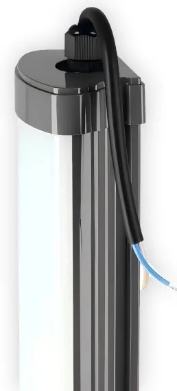 LED Podlinkové svietidlo LED/60W/230V 6000K 120 cm IP65 čierna