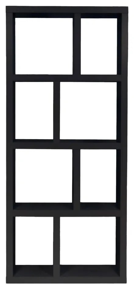 Čierna knižnica 70x159 cm Berlin – TemaHome