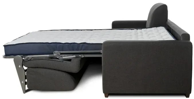 Rohová sedacia súprava na každodenné spanie ONE s rozkladom, Ľavá, 140, tm. šedá (jazz 22 graphite)