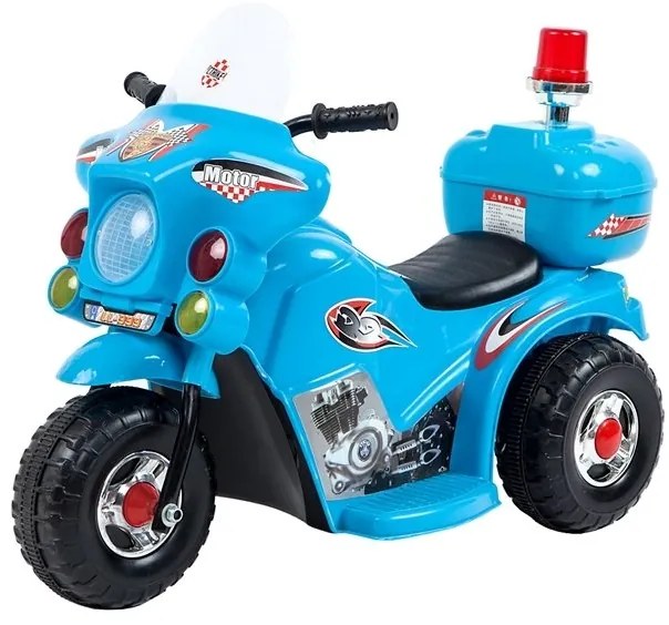 LEAN TOYS Elektrická motorka LL999 Modrá 2023