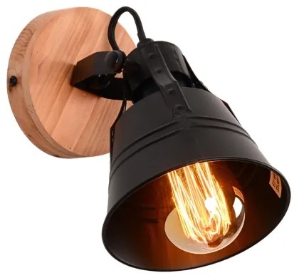 Globo 15466S-1 - Nástenné bodové svietidlo GÜNTHER 1xE27/60W/230V