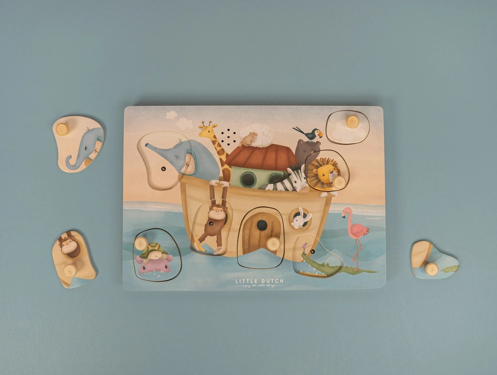 Vkladacie puzzle so zvukom Noemova archa