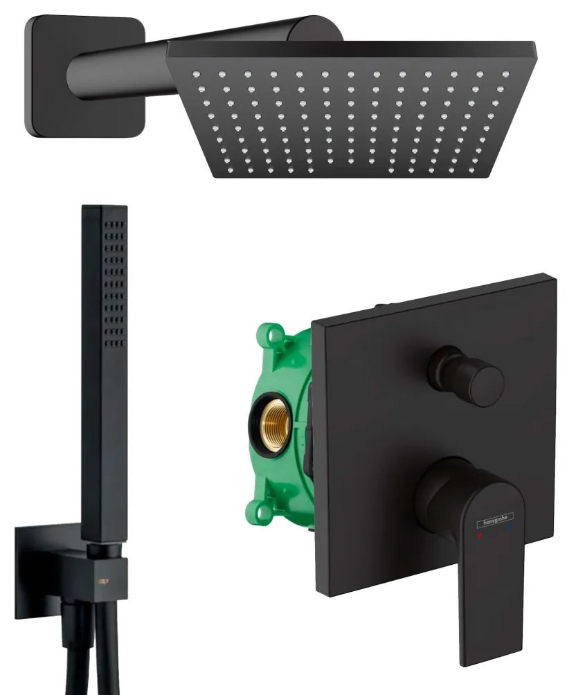 Hansgrohe + Alpi HG Sprchový set 18 Black