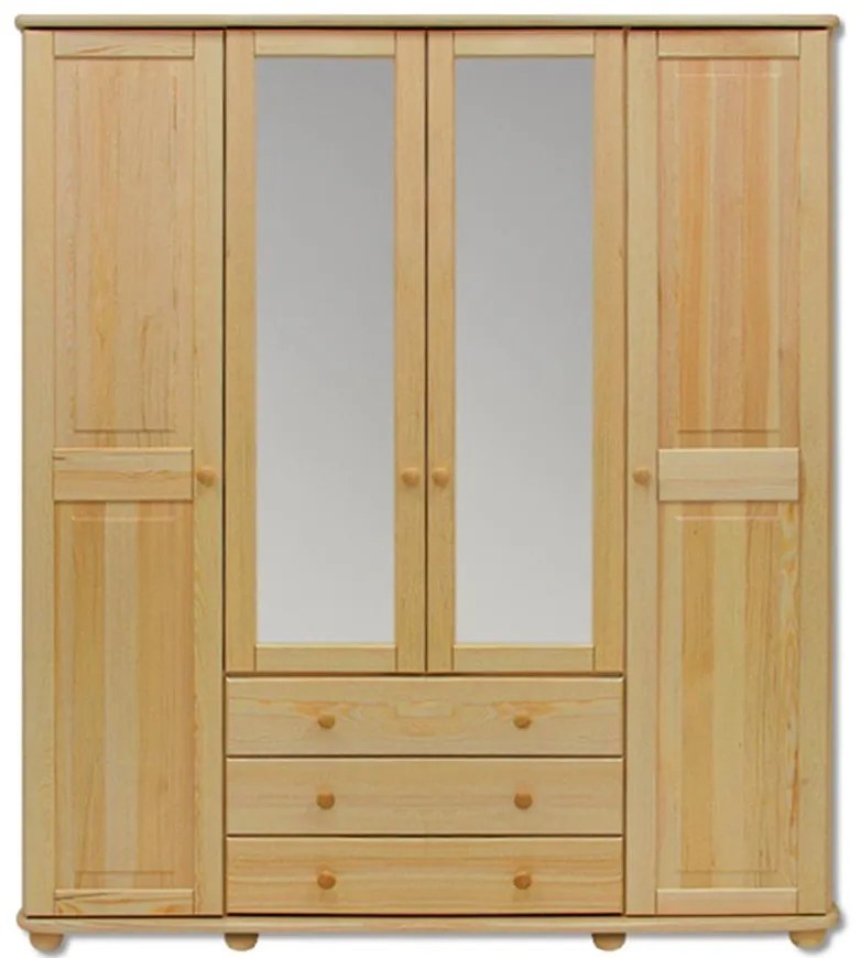 Skriňa z borovice SF130 surová