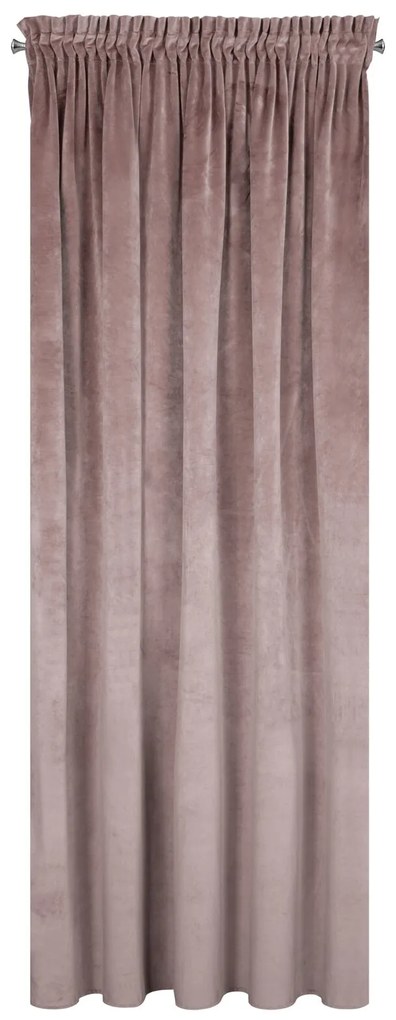 ZATEMŇOVACÍ ZÁVES NA PÁSKE RIA 140X270 CM PÚDROVO RUŽOVÁ