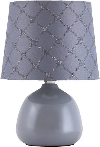 Rábalux Ellie 4381 Nočná stolová lampa sivý keramika E14 MAX 40W IP20