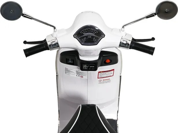 Elektrický skúter Vespa ROMA biely