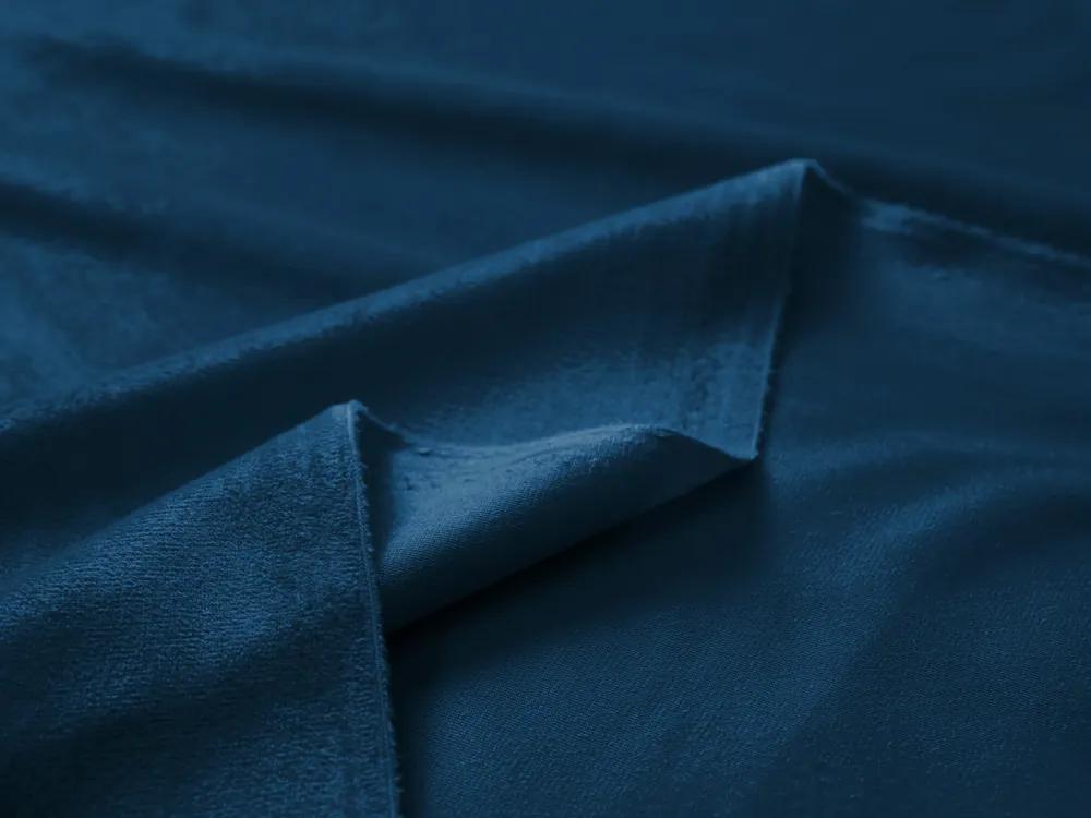 Biante Zamatový záves Velvet Prémium SVP-001 Petrolejovo modrý - šírka 135 cm 135x220 cm