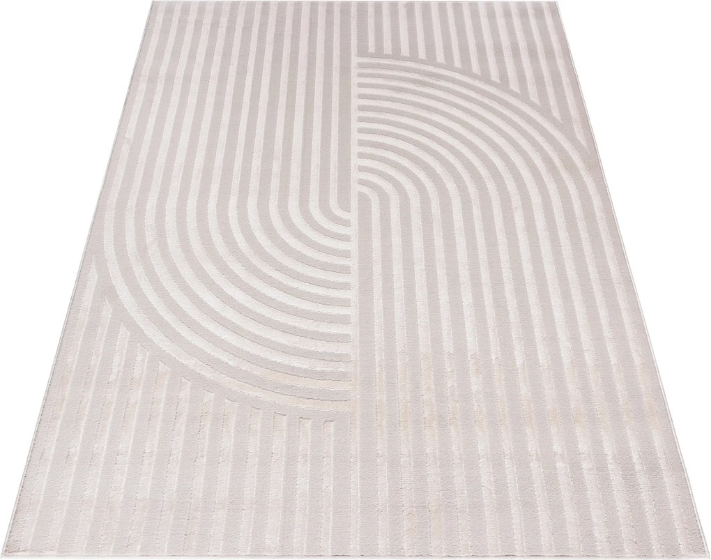 TA Koberec NG91A CREAM/CREAM ELLEN Krémový Obdĺžnikový Rozmer: 180x250 cm