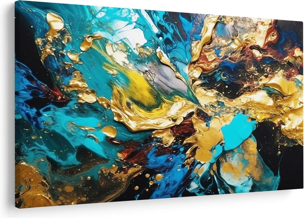 Obraz - Textúrovaná olejomaľba (90x60 cm)