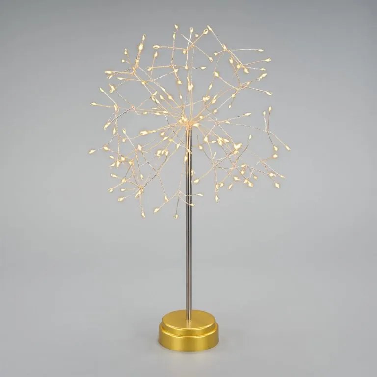 Nexos 86802 Vianočný svetelný strom - teple biely, 150 LED, 55 cm