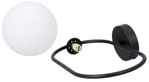 Nástenné svietidlo CORDEL 1xG9/28W/230V čierna