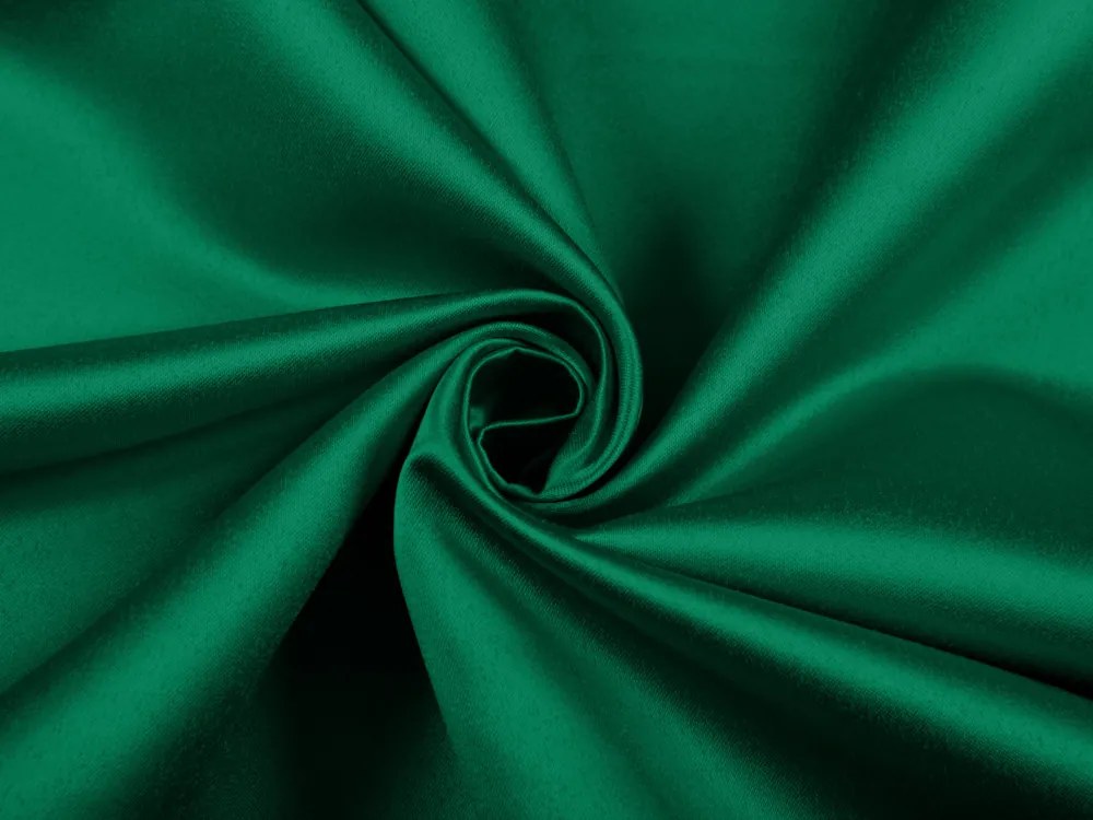 Biante Saténový behúň na stôl polyesterový Satén LUX-012 Zelený 20x180 cm