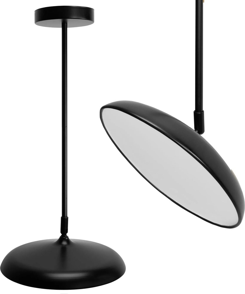 Toolight Toolight, LED stropné svietidlo APP1280-CP Black, čierna matná, OSW-05182