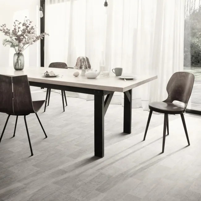 PVC podlaha Hightex Washed Oak 090 sivá / krémová