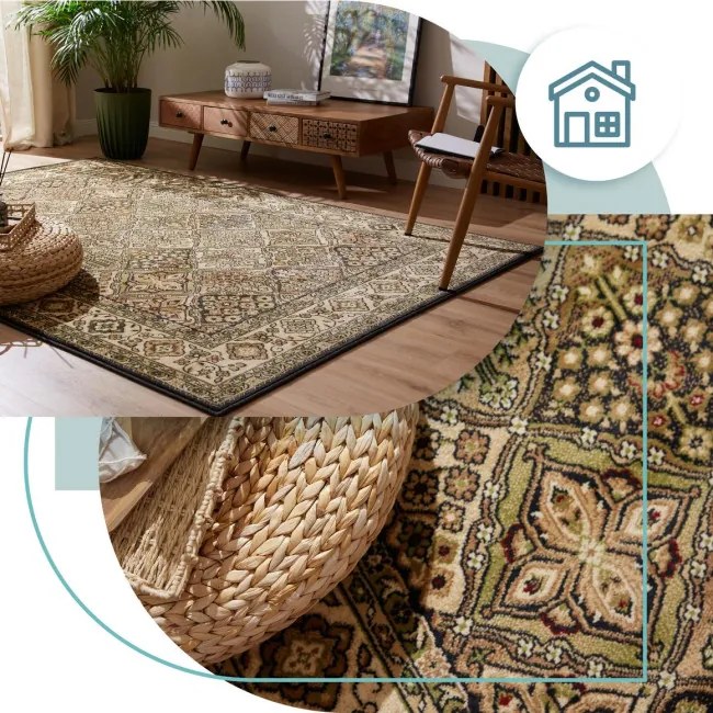 Koberec Agnella Standard Bergenia olivový