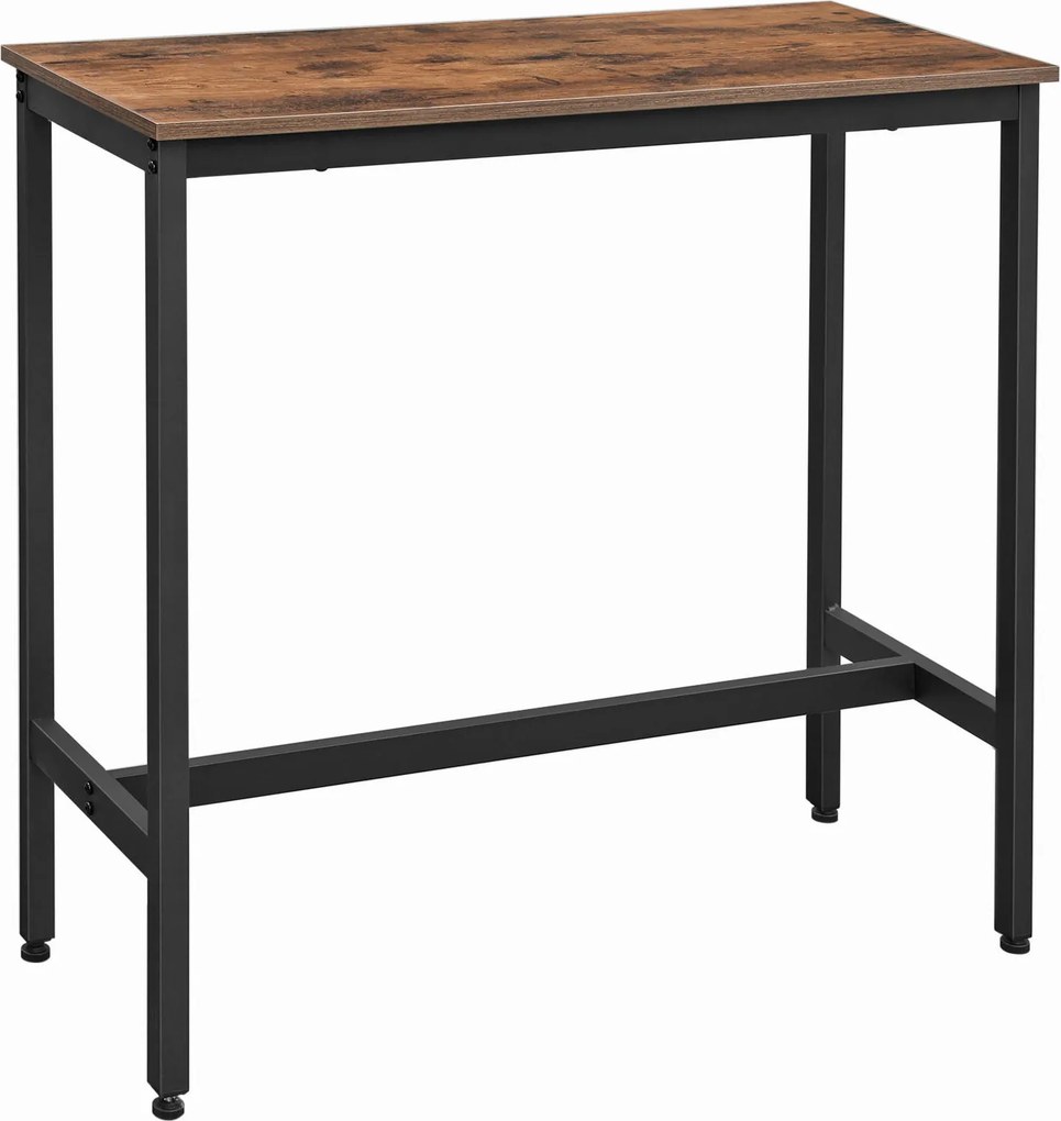 XXXLutz BAROVÝ STÔL, hnedá, čierna, 100/40/90 cm Boxxx - Online Only jedálne - 002543003501