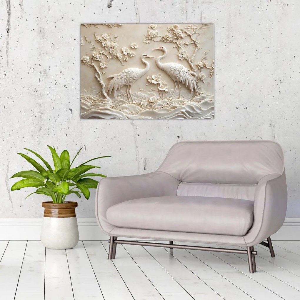 Obraz - Čínsky vzor (70x50 cm)