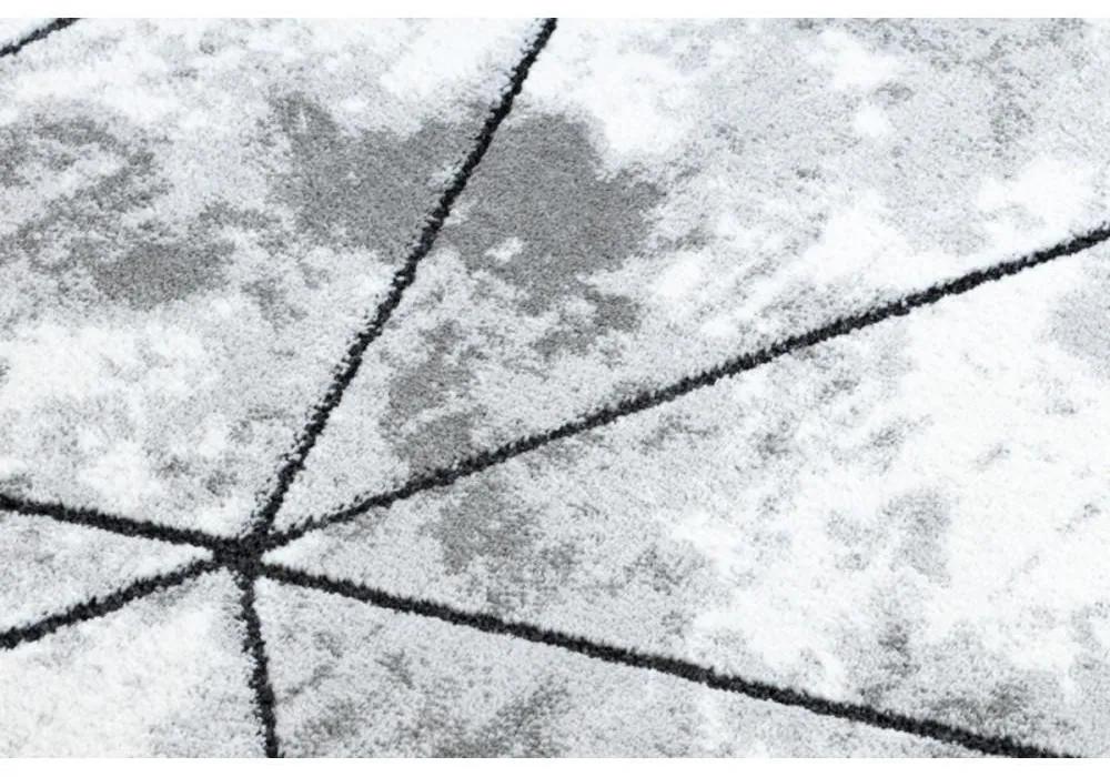 Kusový koberec  Polygons šedý 80x150cm
