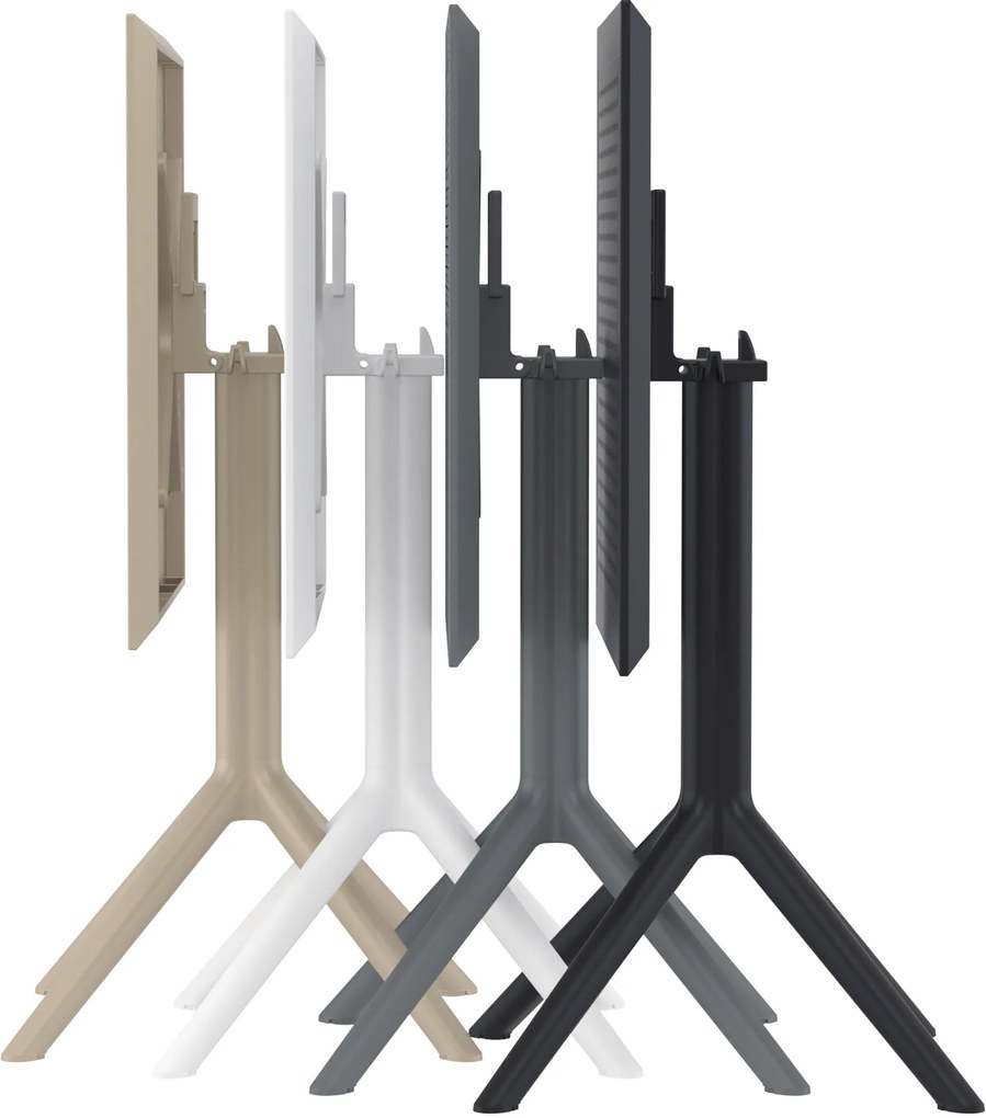 Skladací stôl Sky square - čierna