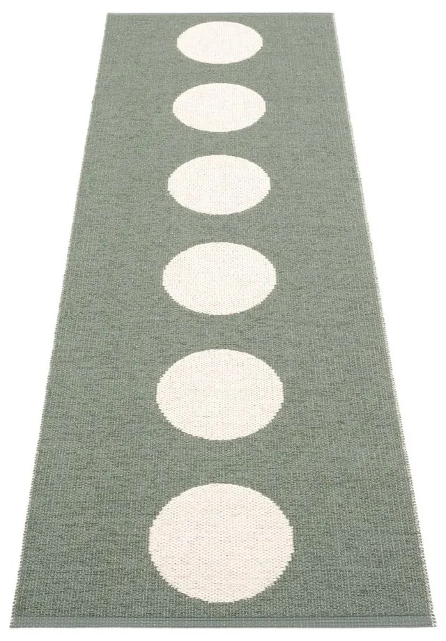 Zelený vnútorný a vonkajší behúň 70x225 cm Vera Army – Pappelina