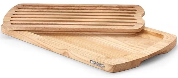 Continenta C3078 - Kuchynská doska na krájanie chleba 45x26 cm gumovník