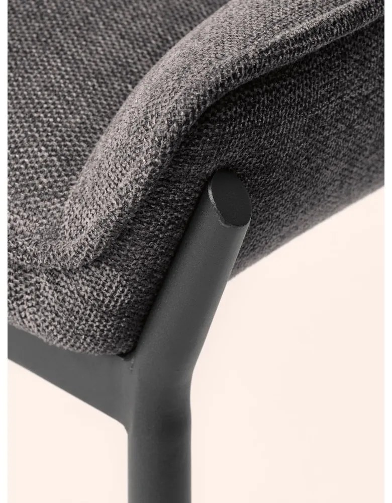 Tmavosivá jedálenská stolička Calgary – Unique Furniture