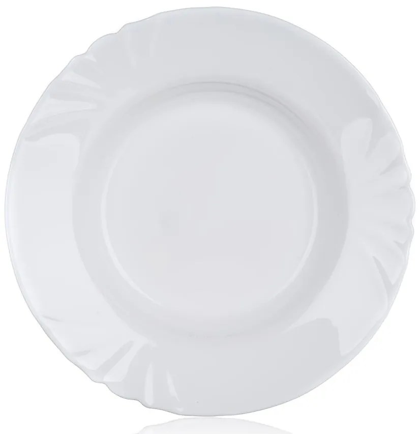 Sklenený tanier hlboký Cadix 23 cm