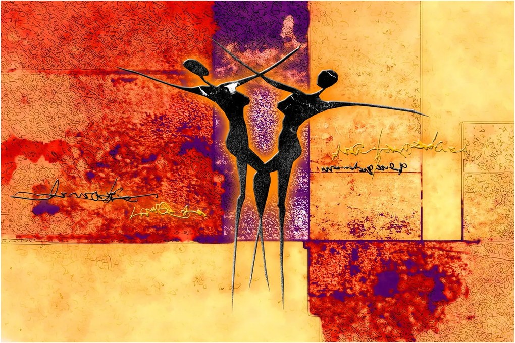 Obraz - Africká bohyňa (90x60 cm)