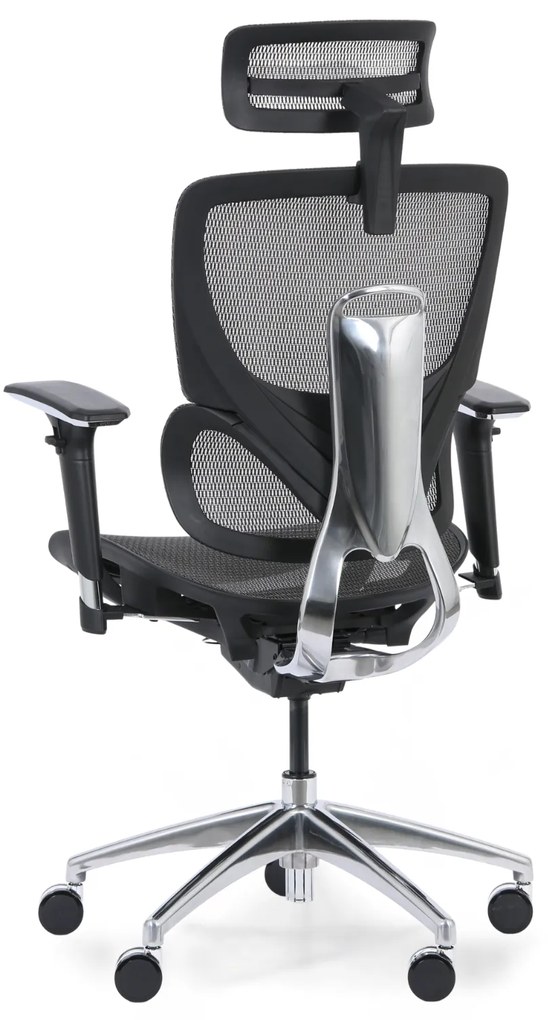 Multifunkčná kancelárska stolička WINSTON SA, sivá