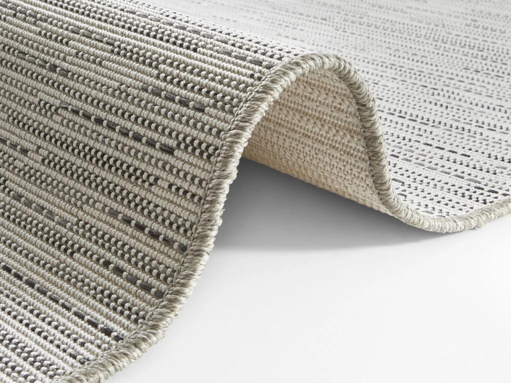 BT Carpet - Hanse Home koberce Behúň Nature 104265 Cream / Grey – na von aj na doma - 80x350 cm