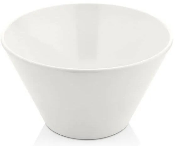 KULSAN MELAMÍNOVÁ OKRÚHLA MISKA "V" 26 CM BIELA