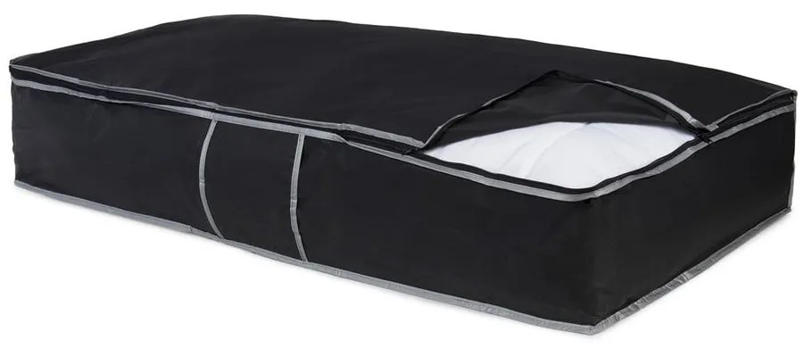 Čierny úložný box pod posteľ Compactor Underbed Box