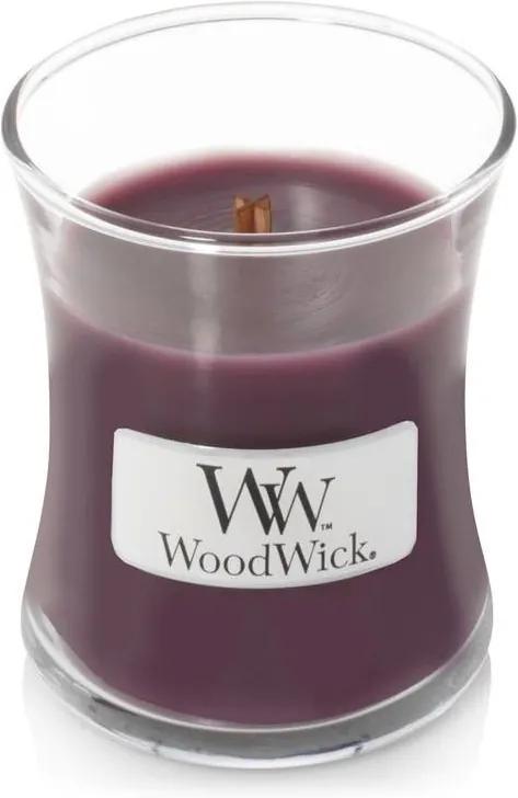 WoodWick Vonná sviečka WoodWick - Dark Poppy 85 g