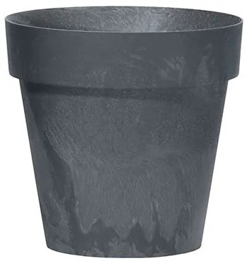 Prosperplast Kvetináč Cube beton effect antracit, varianta 40 cm