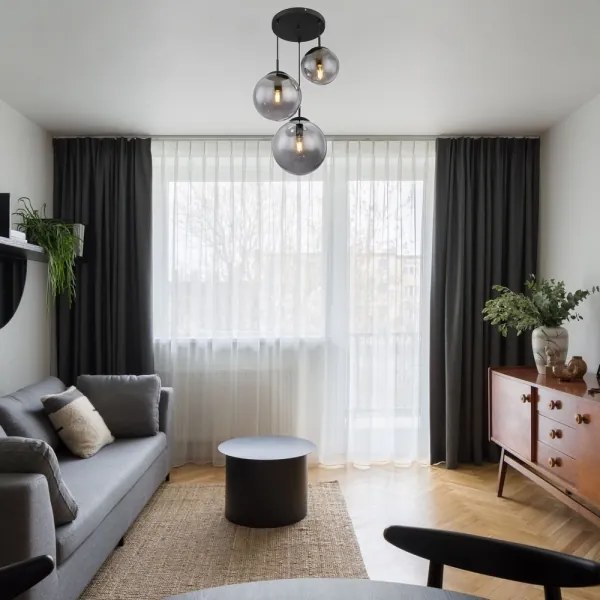 Globo 1581-3S - Luster na lanku JOEL 3xE27/60W/230V