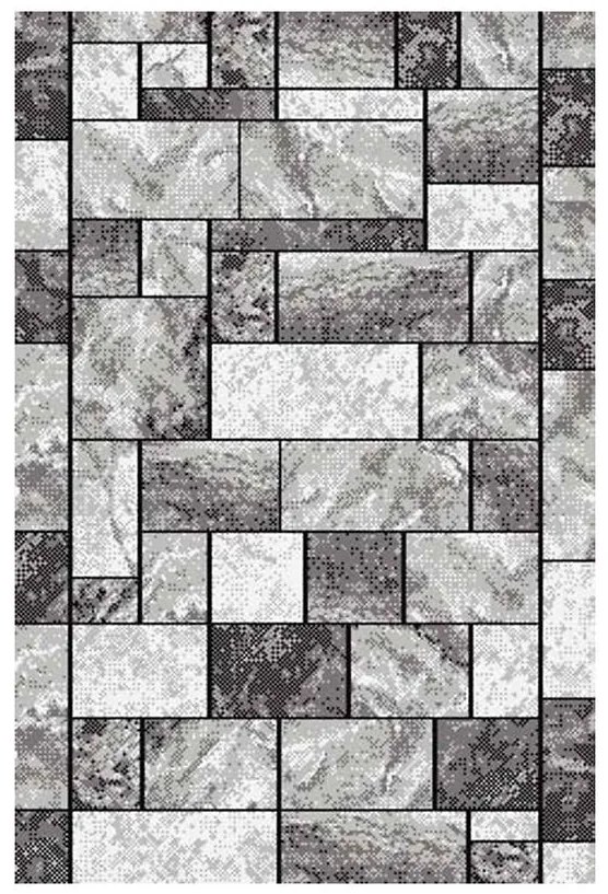 Koberec BCF Kronos 1,2/1,7 7058 333 šedá