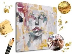 Maľovanie podľa čísel PREMIUM GOLD – Zabudnutá