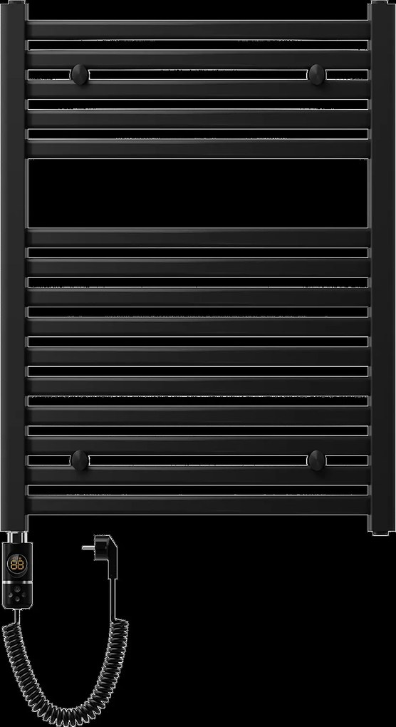 Mexen Helios, elektrické vykurovacie teleso 800 x 600 mm, 600 W, čierna, W103-0800-600-2600-70