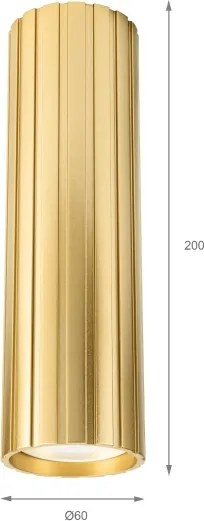 Brilagi - Bodové svietidlo CRISPINA 1xGU10/10W/230V 20 cm zlaté