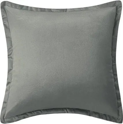 Velúrová obliečka na vankúš SOFT VELVET sivá 40x40 cm
