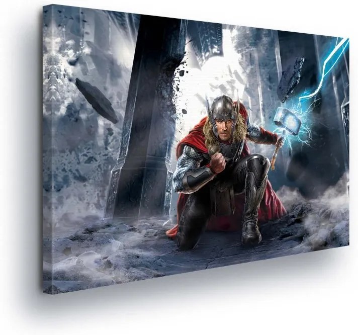 GLIX Obraz na plátne - Marvel Thor Hammer 100x75 cm