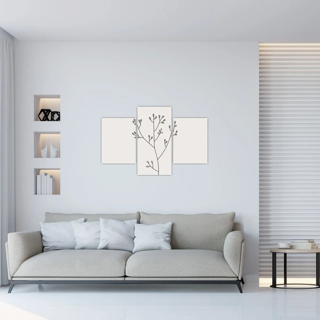 Obraz - Lúčny kvet N⁰3 (90x60 cm)