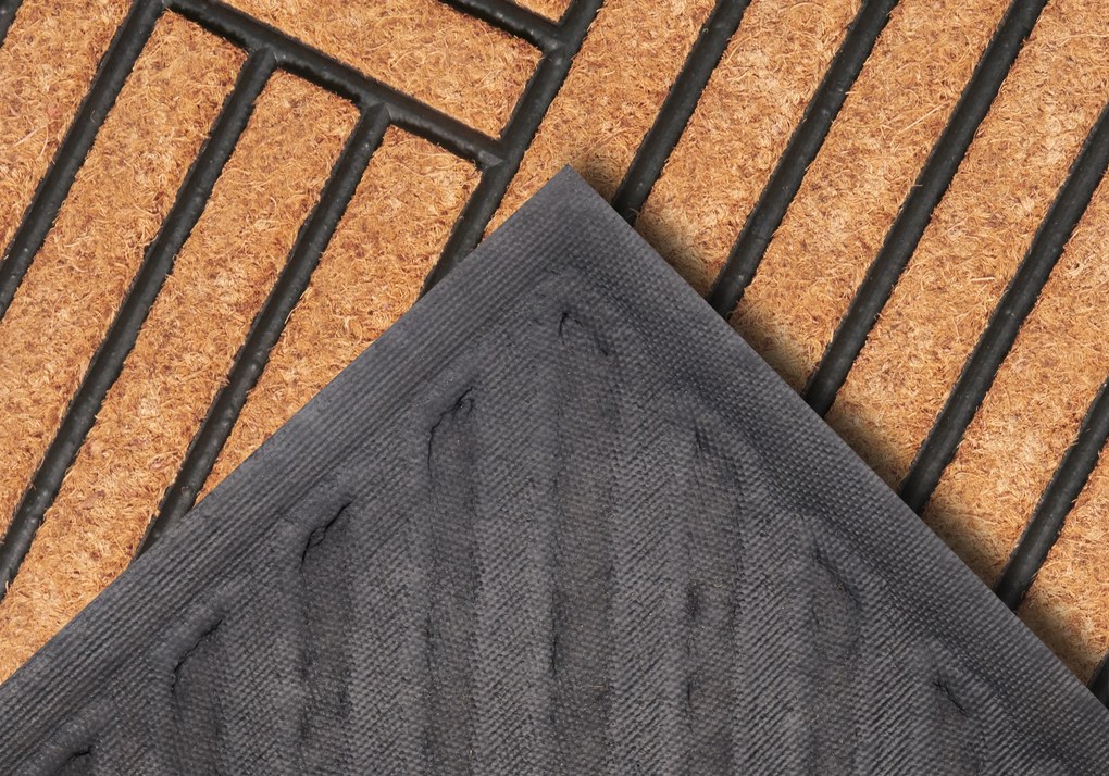 Hanse Home, Rohožka Crossings 105933 - na von aj na doma, 45x75, hnedá, chodba / predsieň