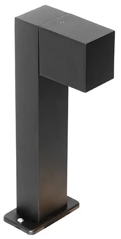 Priemyselná vonkajšia stojaca lampa čierna 35 cm IP44 - Baleno