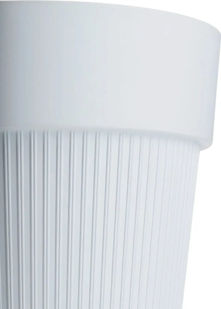 Sada 4 ks květináčů Silva Line bílá