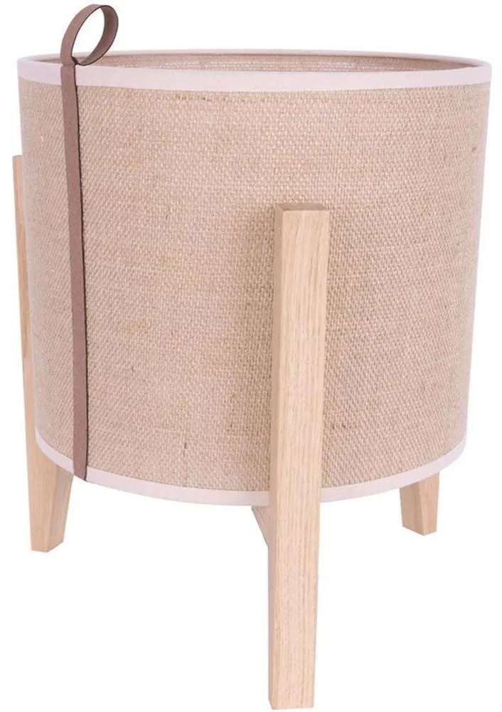 Spot-Light 73709174 - Stolová lampa CASIOPEA 1xE27/40W/230V dub