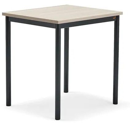 Stôl SONITUS PLUS, 700x600x720 mm, akustický HPL - jaseň, antracit