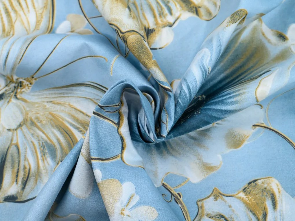 Obliečky z mikrovlákna CELESTIA modré Rozmer obliečky: 70 x 90 cm | 140 x 200 cm