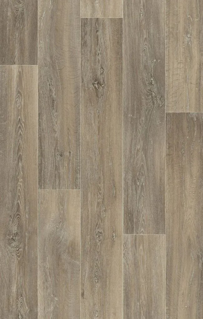 PVC podlaha - lino Quintex Lime Oak 160L, na mieru, šíře 4m,5m, hnedá, filc, chodba / predsieň, Beauflor